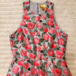 H&M Designer line floral blouse